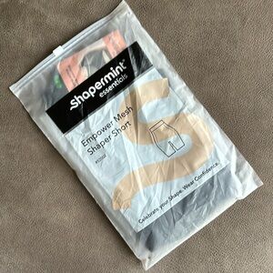 Shapermint (Lg) Mesh Shapewear Shorts Black